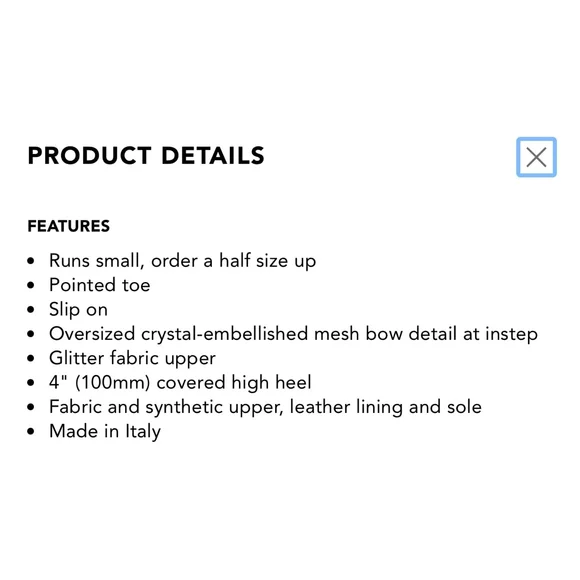 New in Box Limited Edition Jimmy Choo Brook 100 Glitter High Heel Mules 39/9 - Picture 7 of 7